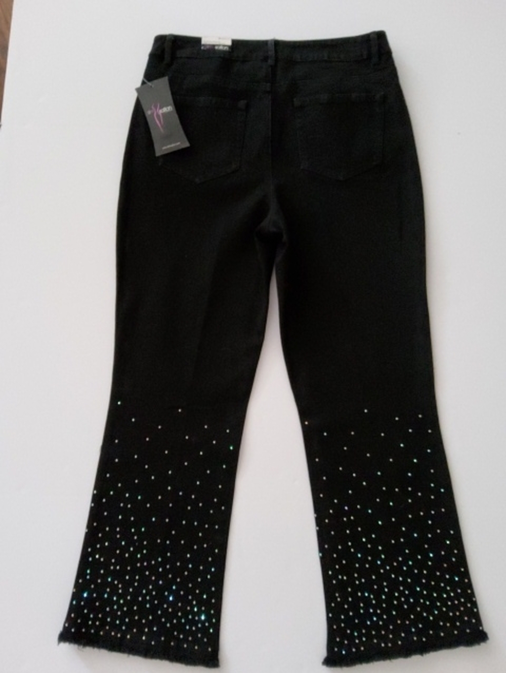 Slimsation By Multiples Black Jeans - Sz 10 NWT - Picture 3 of 6
